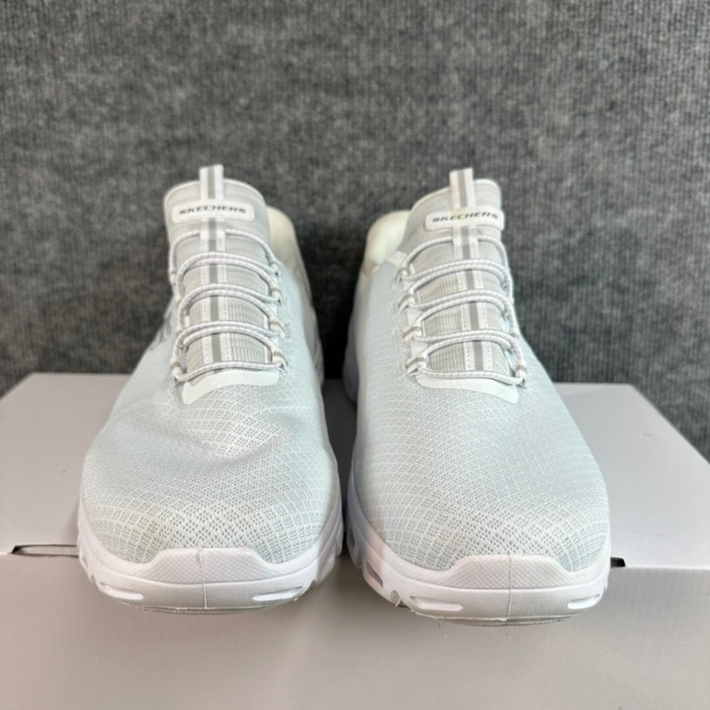 Skechers Hands Free Slip-ins Glide-Step Altus White Grey Sneakers Size 12 - Picture 4 of 14